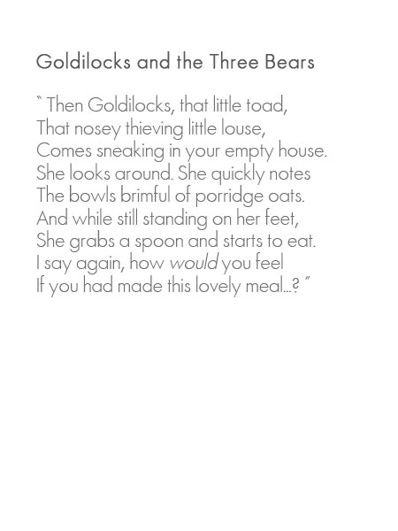 Roald Dahl & Quentin Blake - Goldilocks and the Three Bears